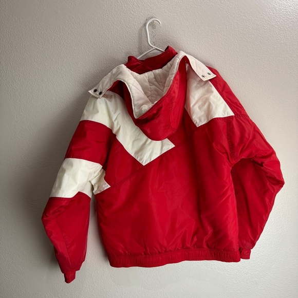 Adidas Vintage Puffer Jacket Size Medium - Picture 4 of 8